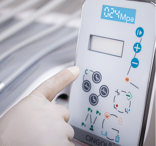 High-Performance Dental Chair X5 Top-Mounted from CINGOL Dental Chair Factory