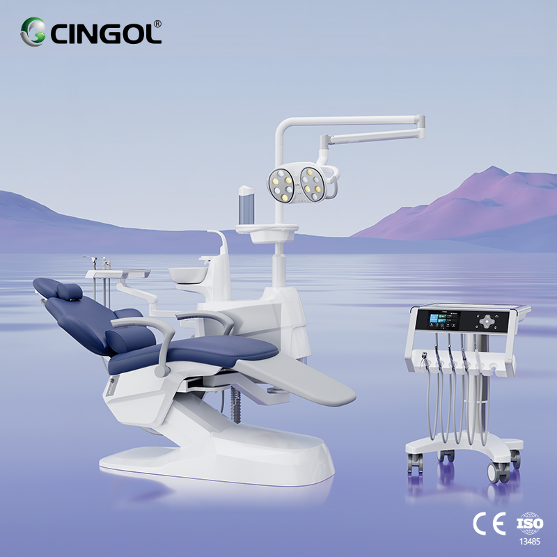  X5 New High-end Disinfection Cart Type Dental Unit From Cingol Medica