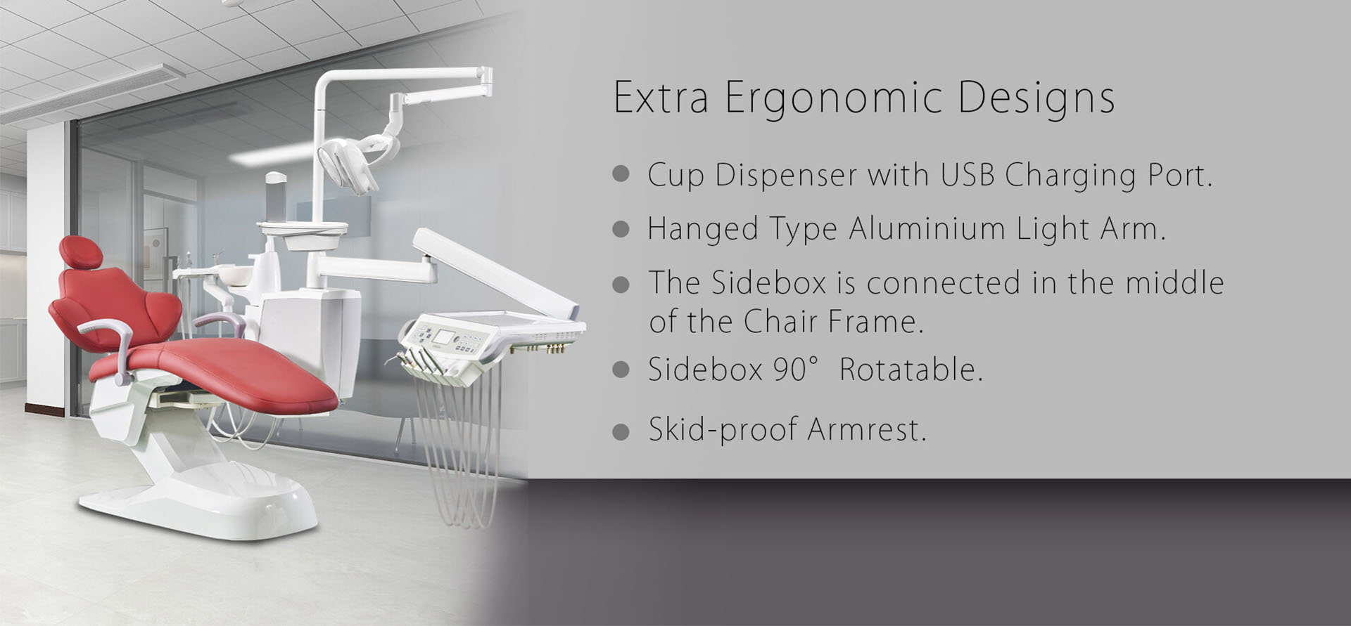 X3 Disinfection Integral Dental Chair